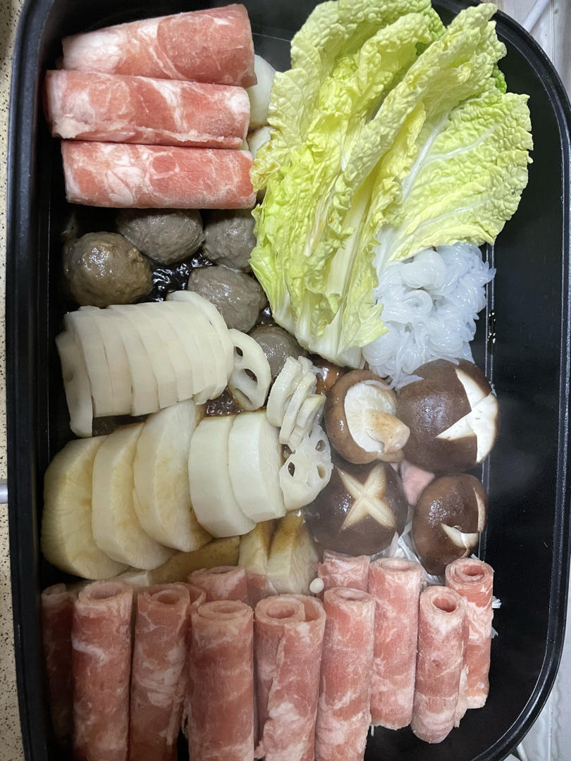 三种调料就能做的寿喜锅