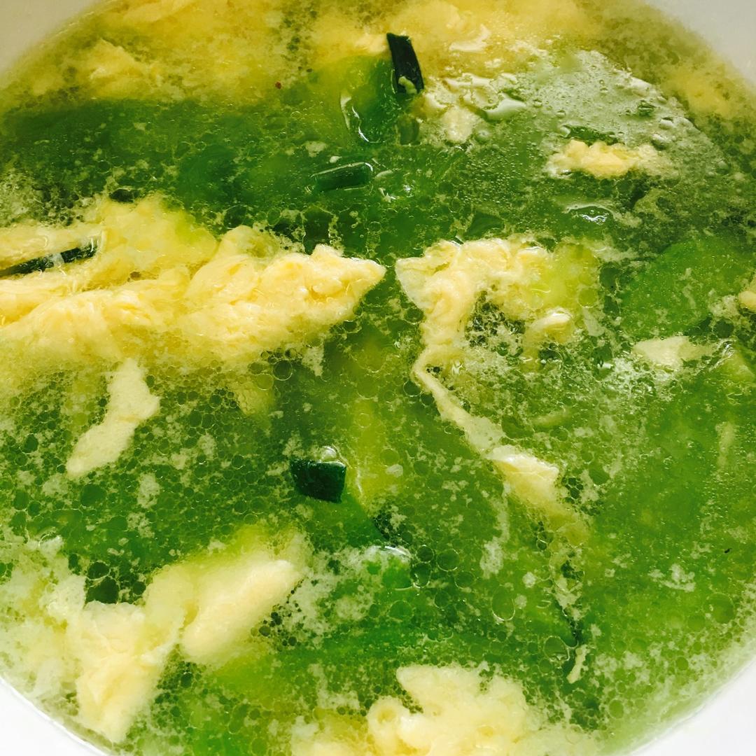 毛子小姐做的莴笋蛋汤