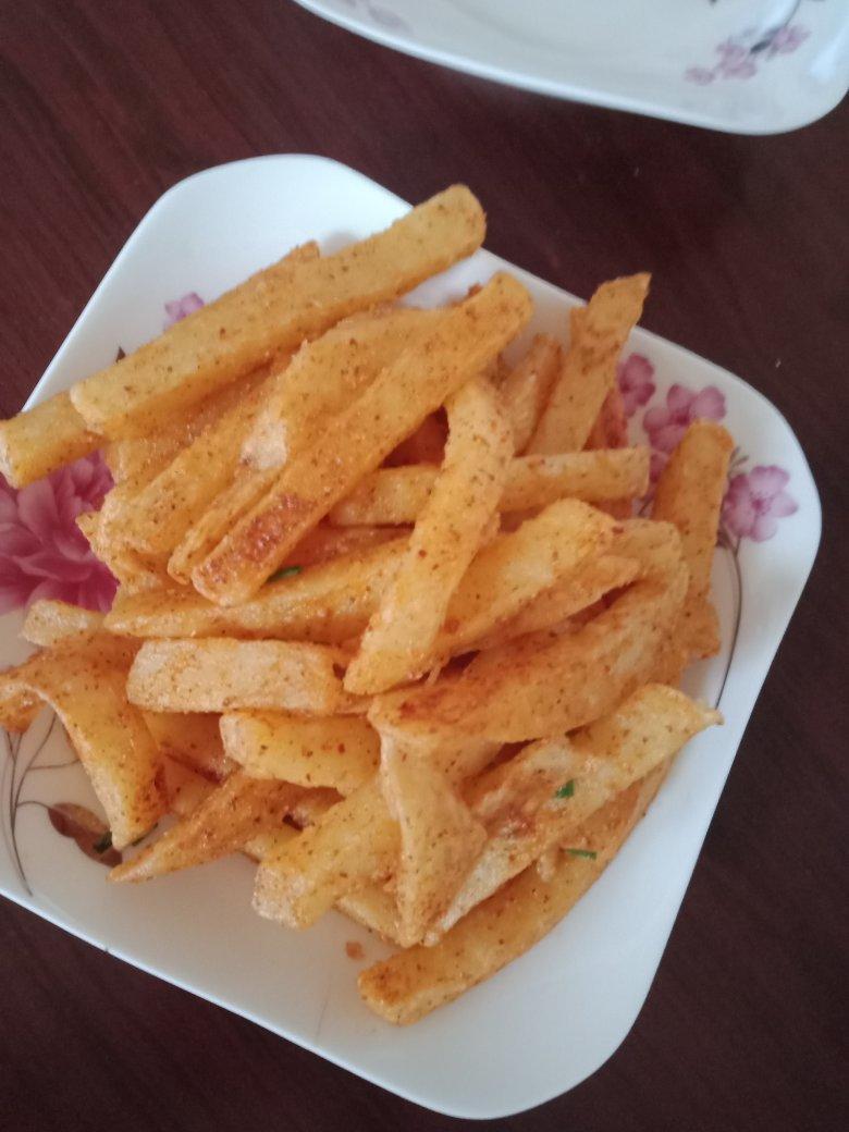 我炸土豆条