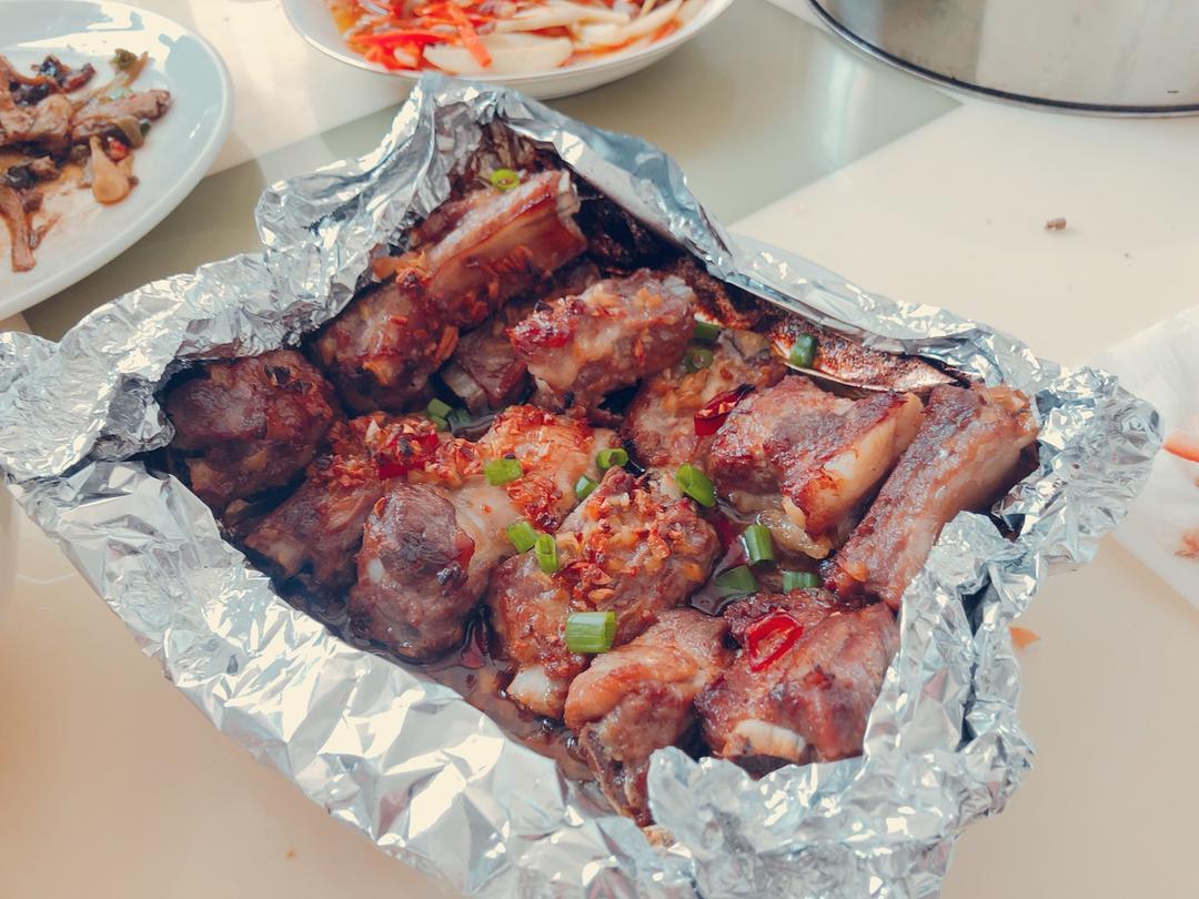 香到骨头里的蒜香排骨（烤箱）