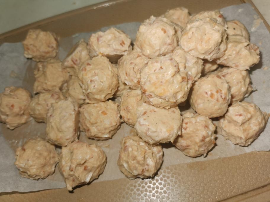 小美版长肌肉必备鸡胸肉丸子