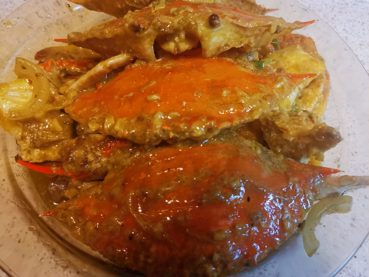 家庭简单咖喱蟹