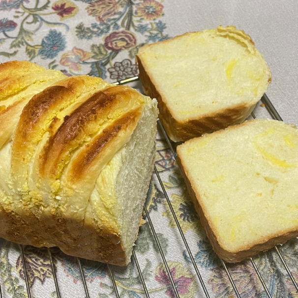 椰蓉满满吐司！幸福的味道。