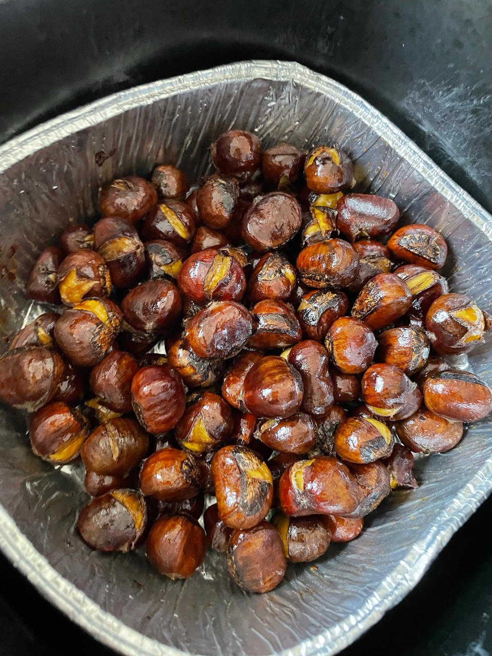 ‼️香甜软糯‼️轻松好剥㊙️烤箱版糖炒栗子