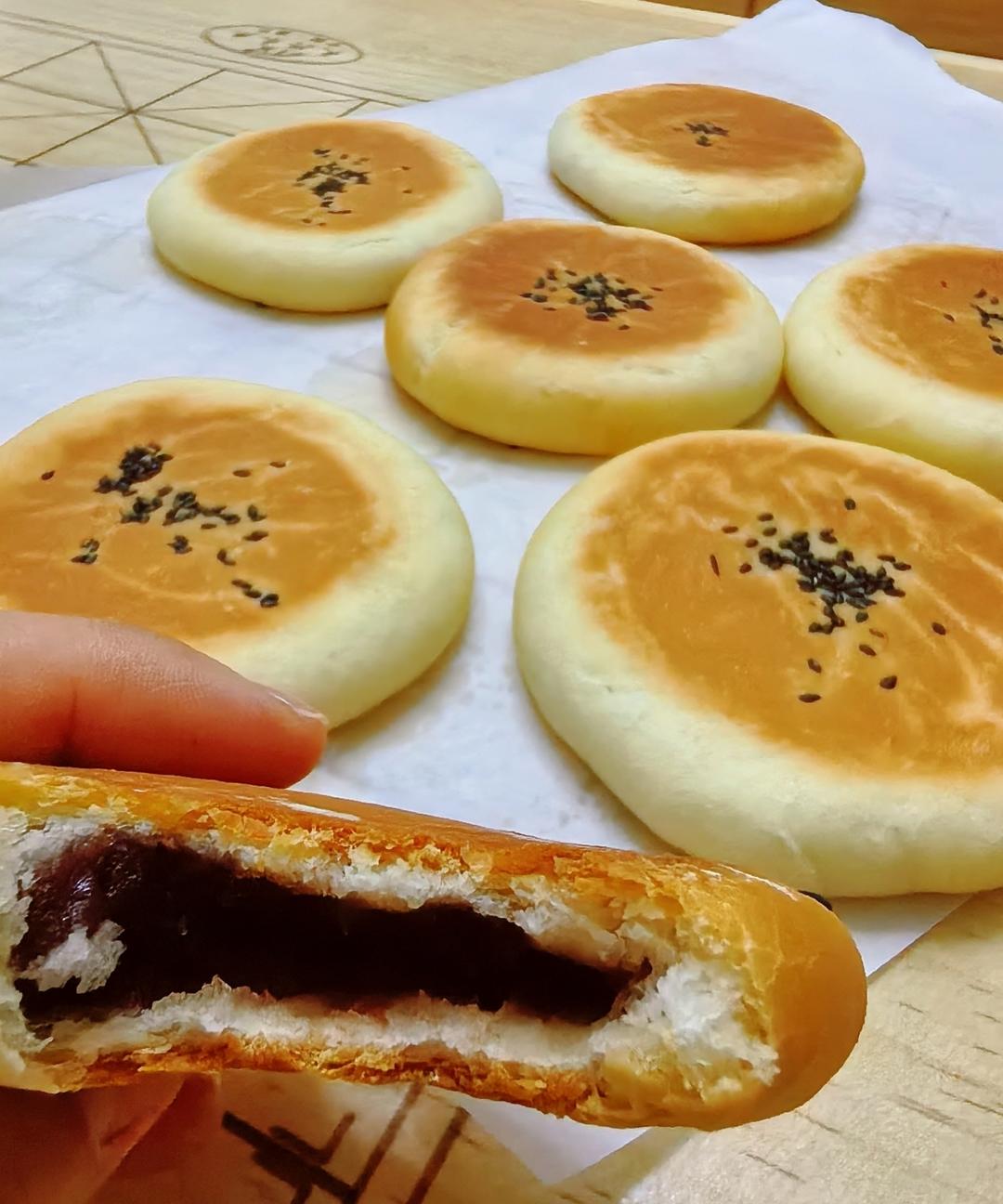 🌈早餐最爱！比棉花还柔软的日式豆沙面包