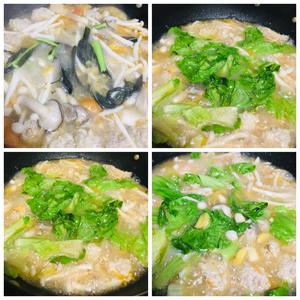 海鲜骨什锦肉丸汤的做法 步骤5
