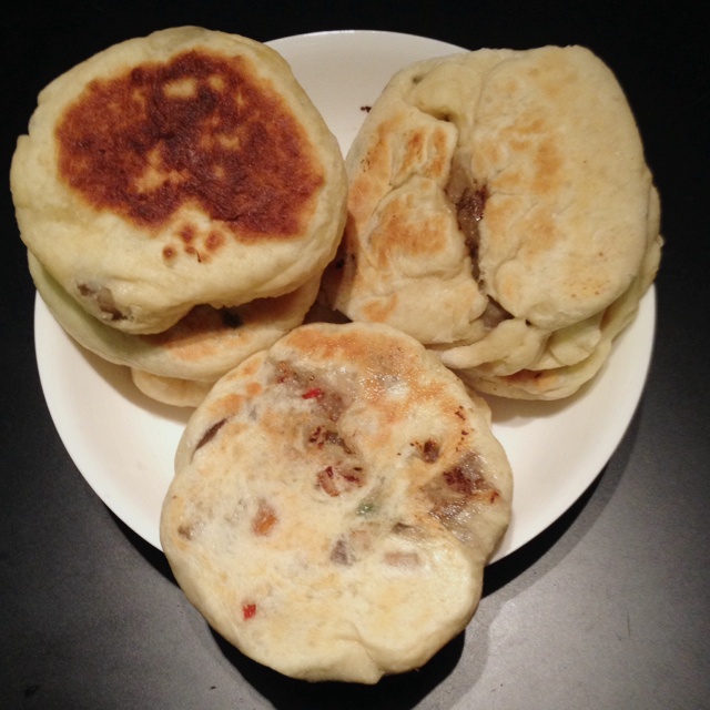 尖椒茄子馅饼