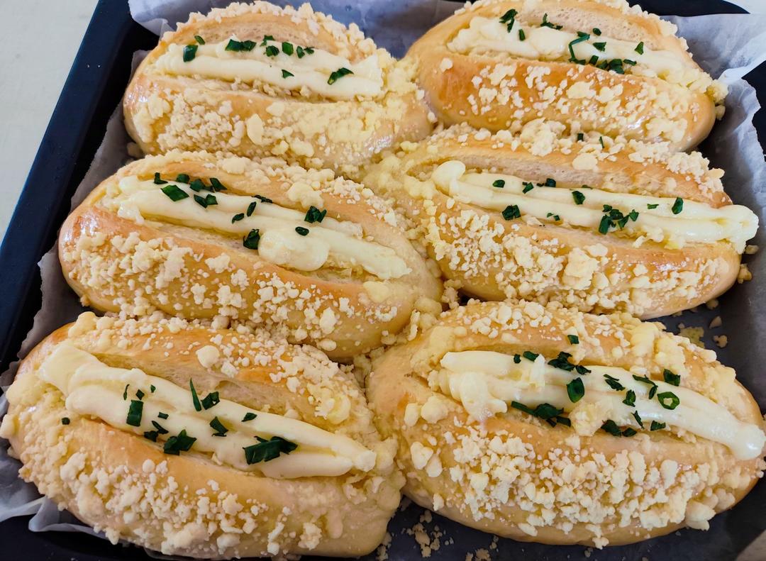 山姆同款🍞蒜香奶酪面包 太好吃了吧
