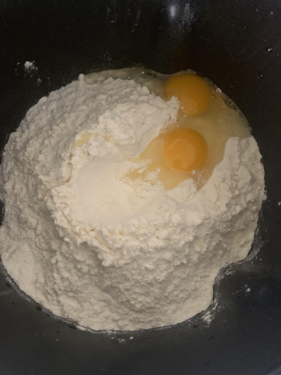 纯奶手撕吐司的做法 步骤1