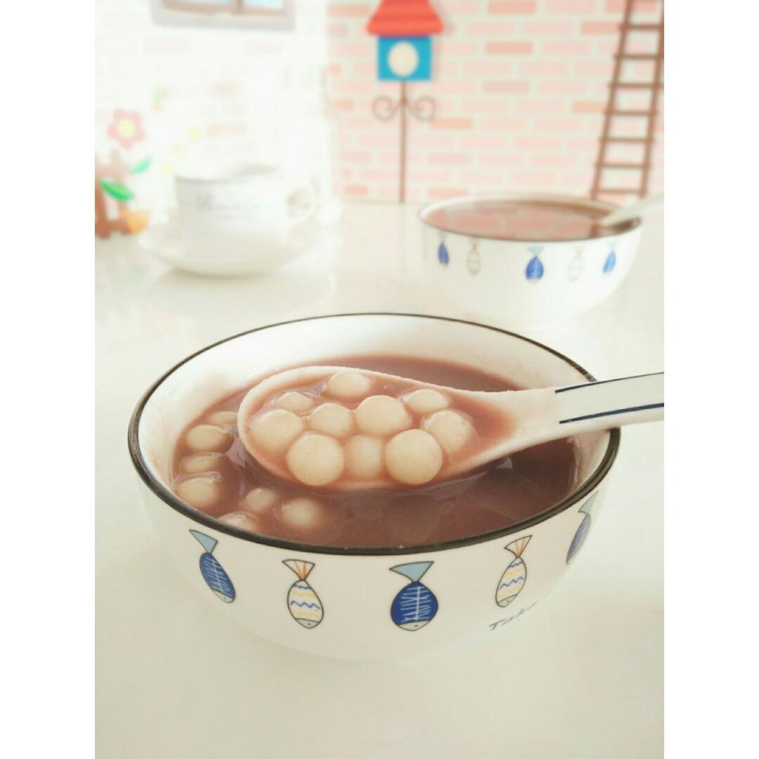 红豆沙小丸子（豆浆机版）