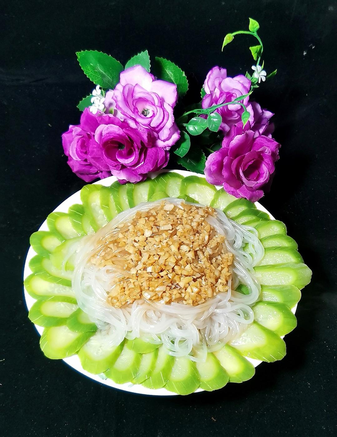 粉丝蒸丝瓜