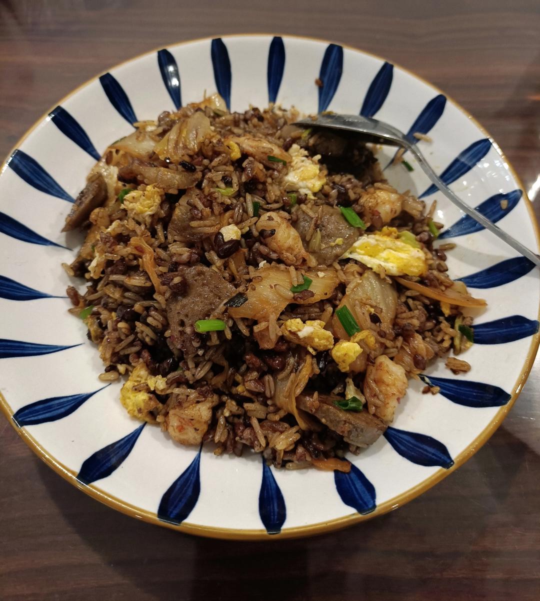 健身杂粮蛋炒饭