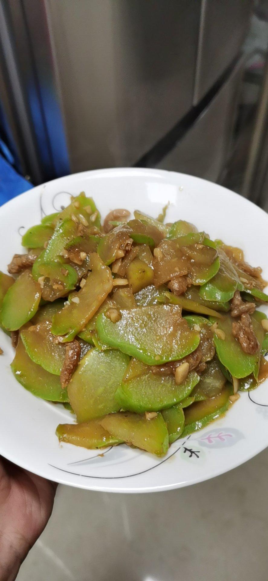 木木1861做的素炒佛手瓜佛手瓜的最简单最好吃的做法