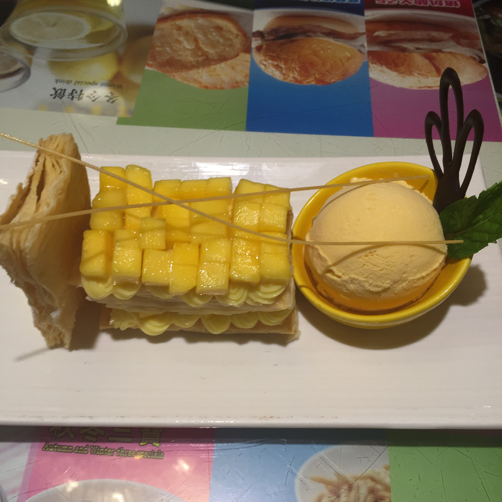 草莓拿破仑（呱呱杯夹馅儿更好吃哟！）