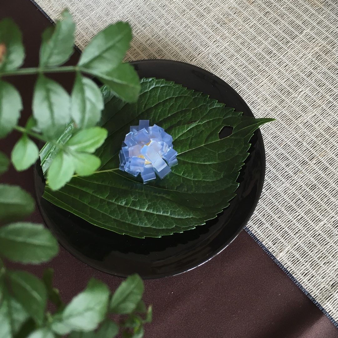 和菓子 ·  紫阳花