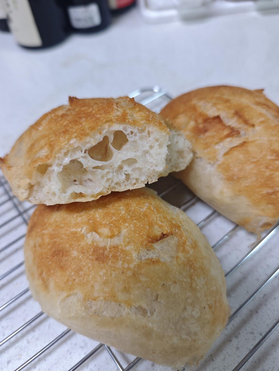 家庭版免揉～恰巴塔🥖｜一次成功超好吃