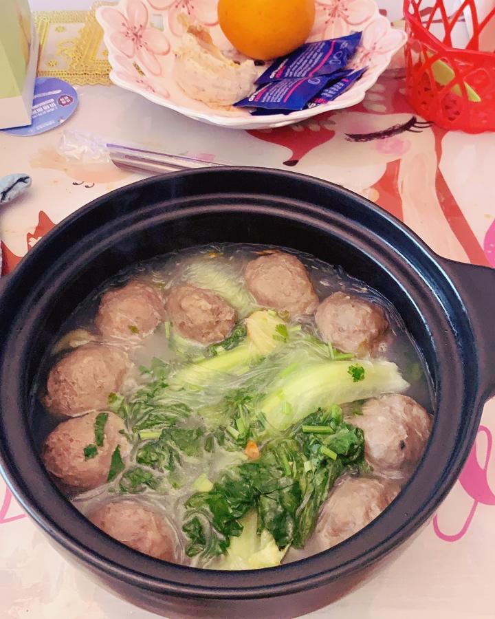 牛丸粉丝汤