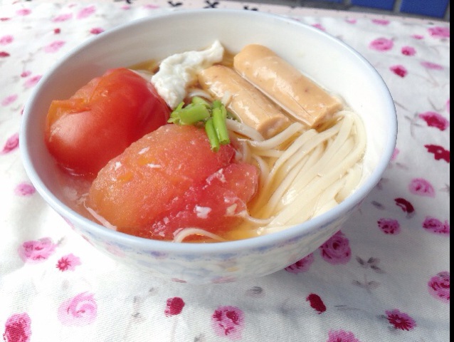 小葱麻油酱油面