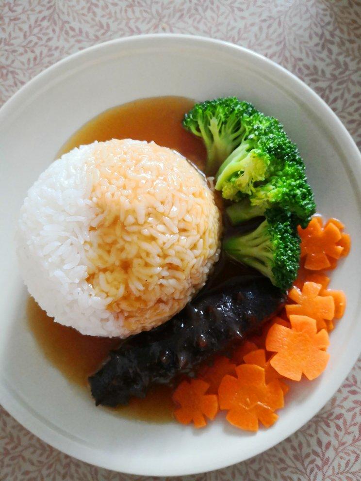 简单的海参捞饭