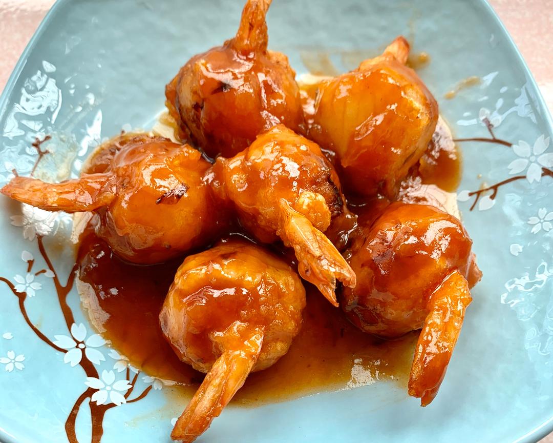 贵妃灯笼虾的做法