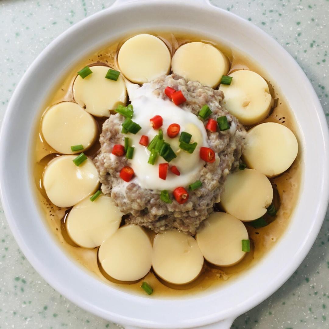 日本豆腐蒸肉沫