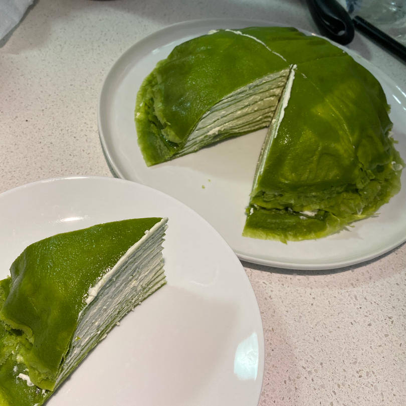 抹茶千层蛋糕