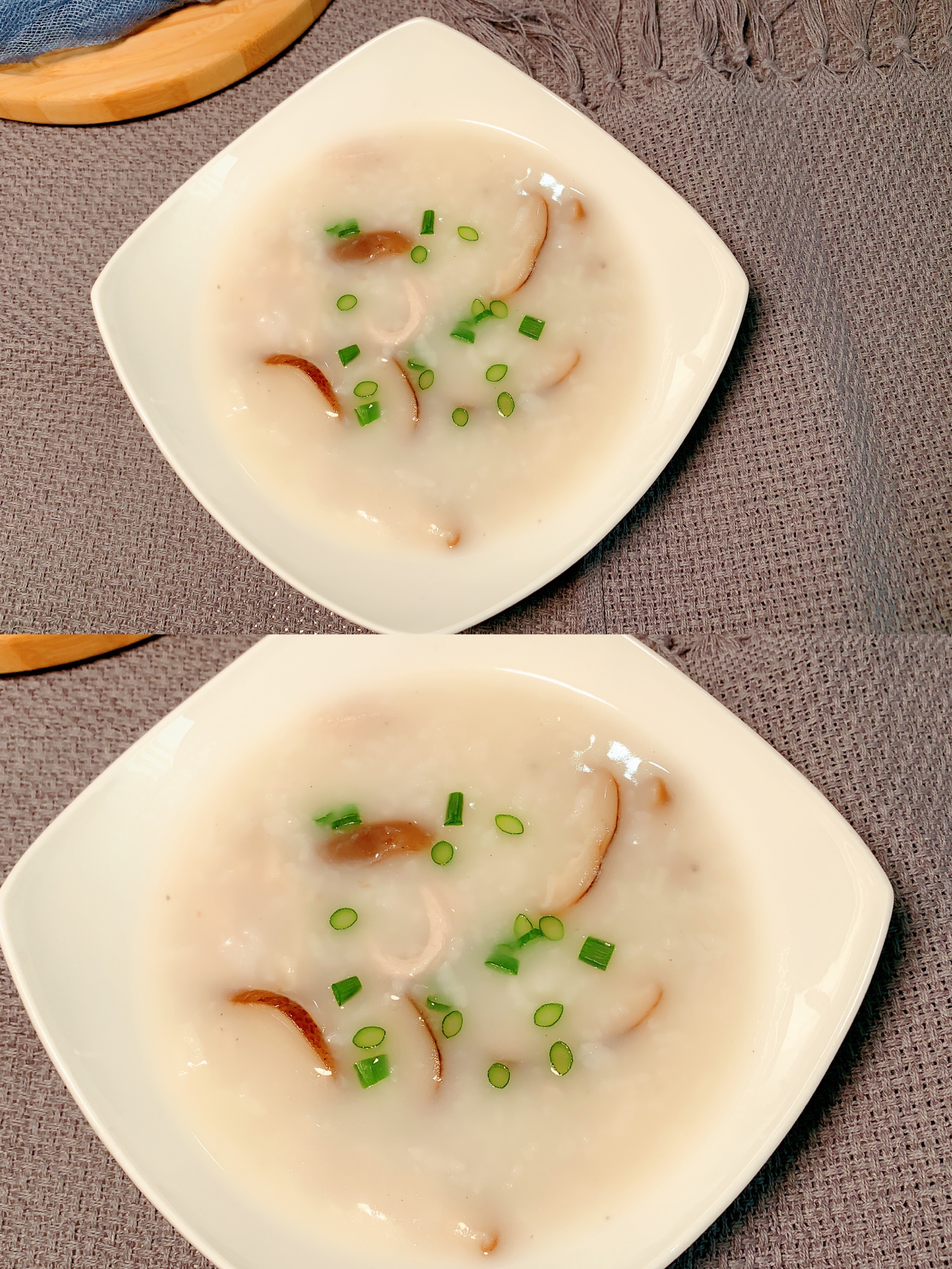 香菇瘦肉粥的做法