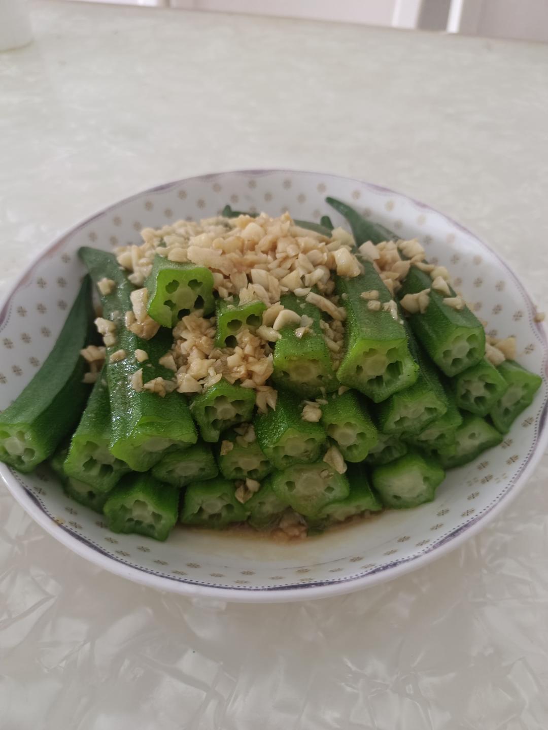 蒜蓉秋葵