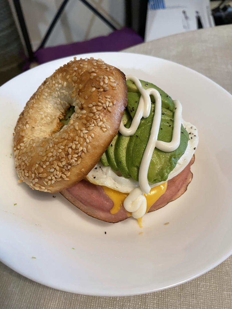 贝果夹一切-手残党包三明治教程🍔