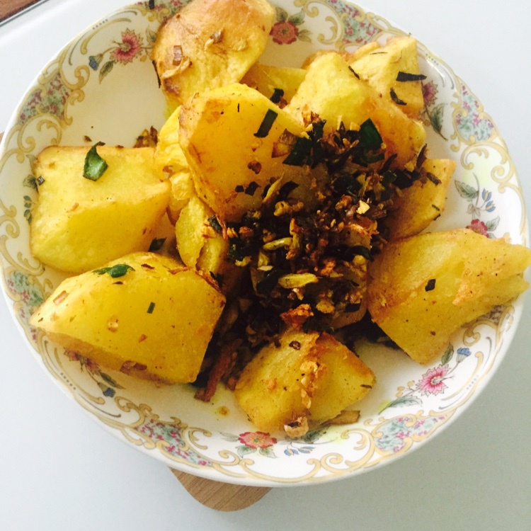 孜然香辣小土豆 Dry Fried Baby Potato