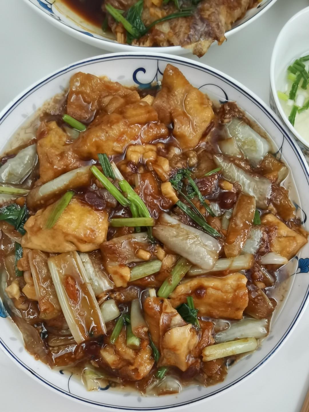 🔥超好吃，不油炸，超入味～茄子烧豆腐
