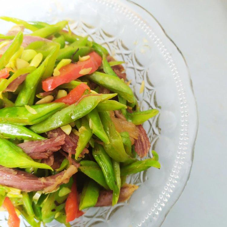 扁豆角丝炒肉