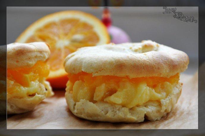 香橙布丁泡芙的做法