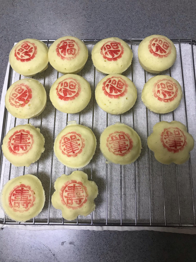 蒸蛋糕（不用打发蛋清）