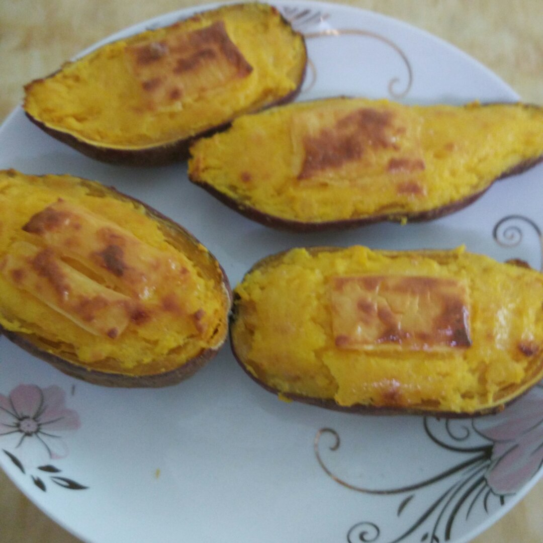 元气满满芝士焗红薯