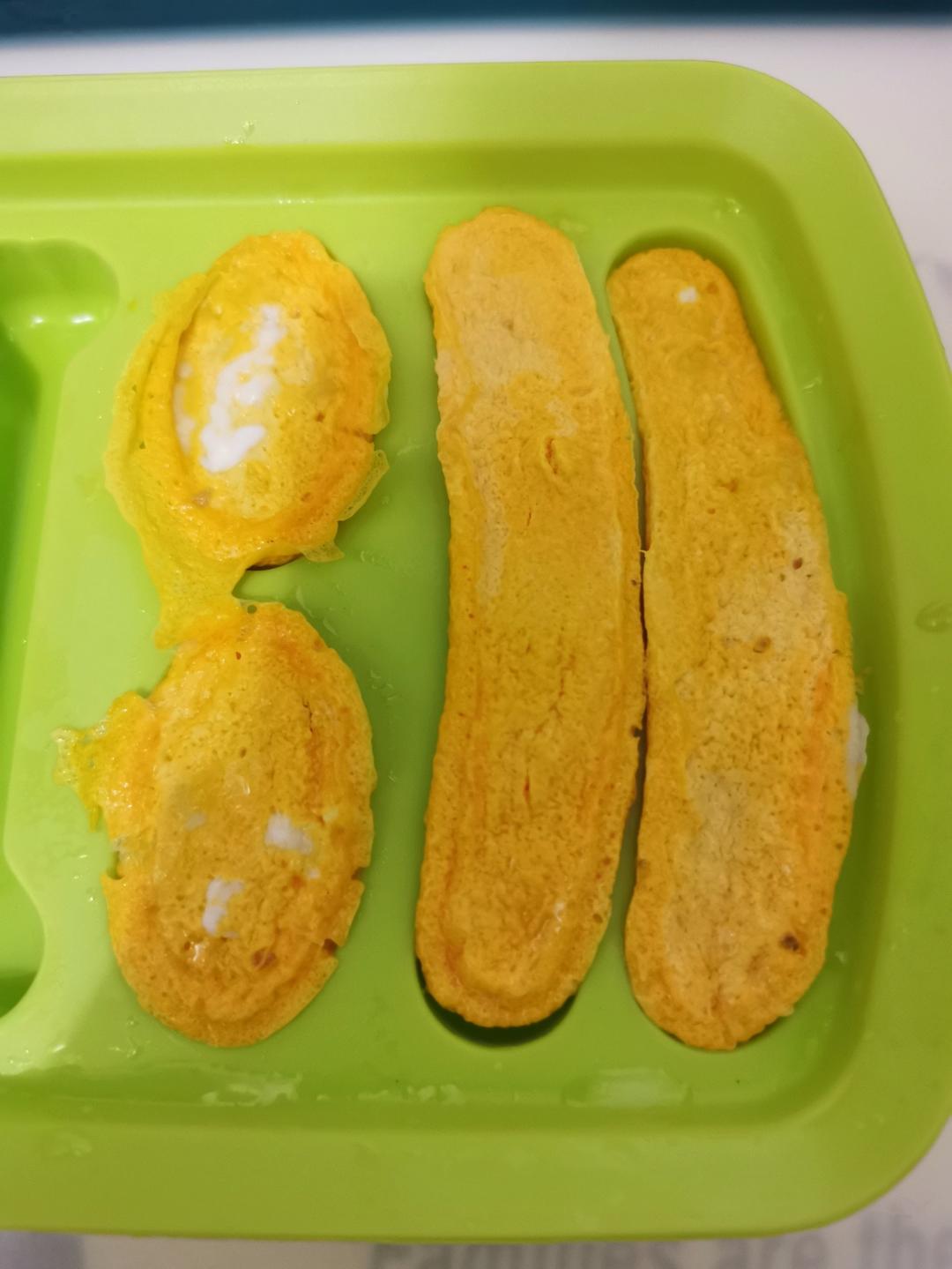 宝宝10个月辅食：妈妈都觉得好吃的虾仁蒸糕