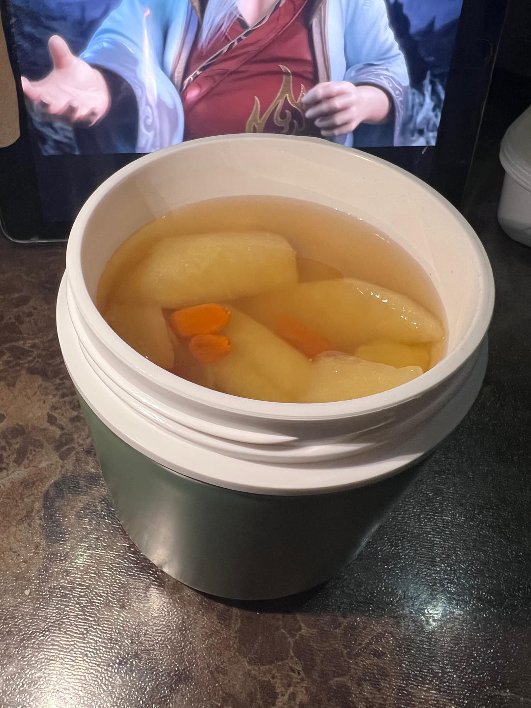 润肺止咳苹果汤