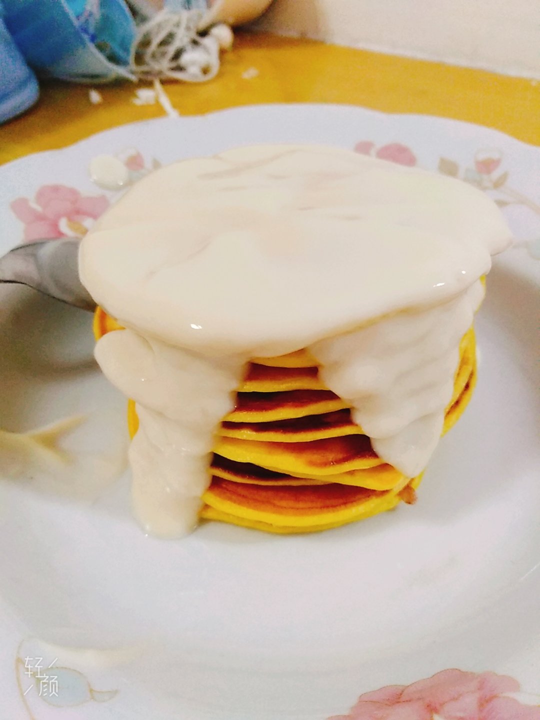 酸奶/牛奶/香蕉松饼