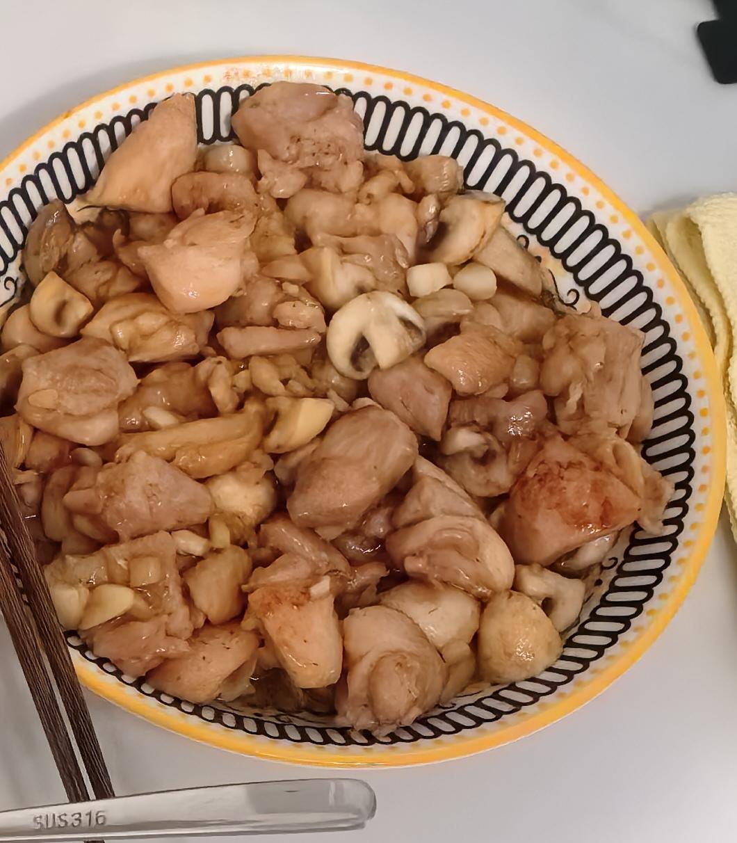 绝了～口蘑鸡腿真的好吃，简单快手