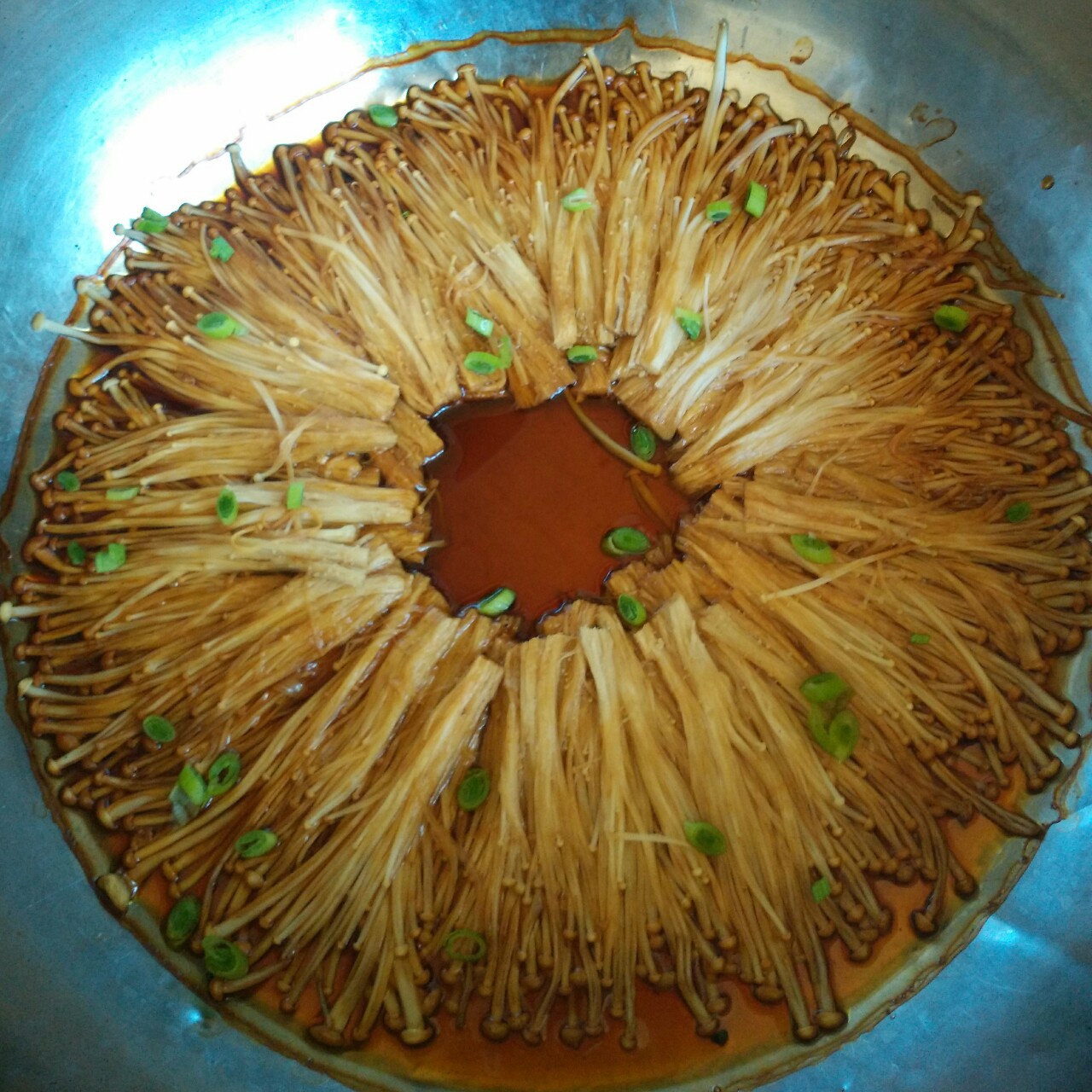 油泼金针菇