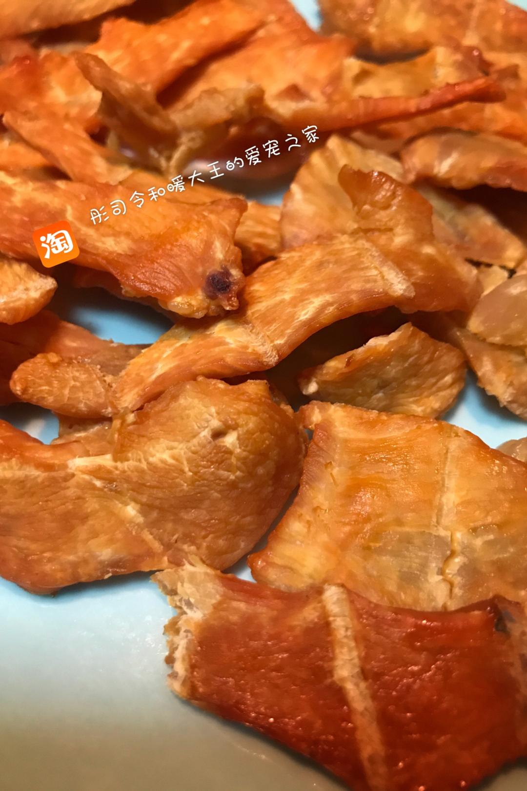 宠物   狗狗   鸡肉干的做法