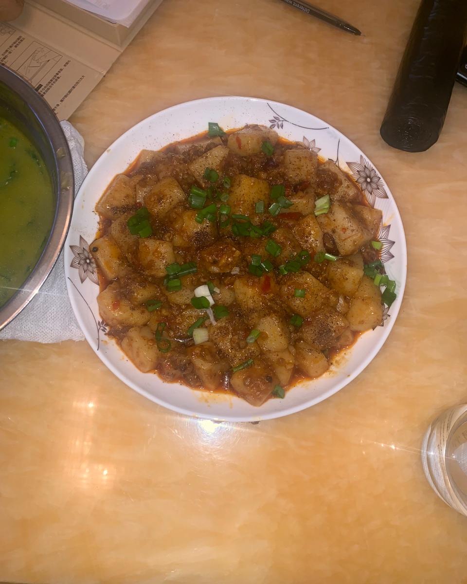 炒凉粉