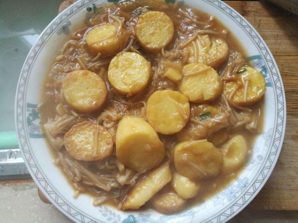 超级下饭菜--金针菇日本豆腐