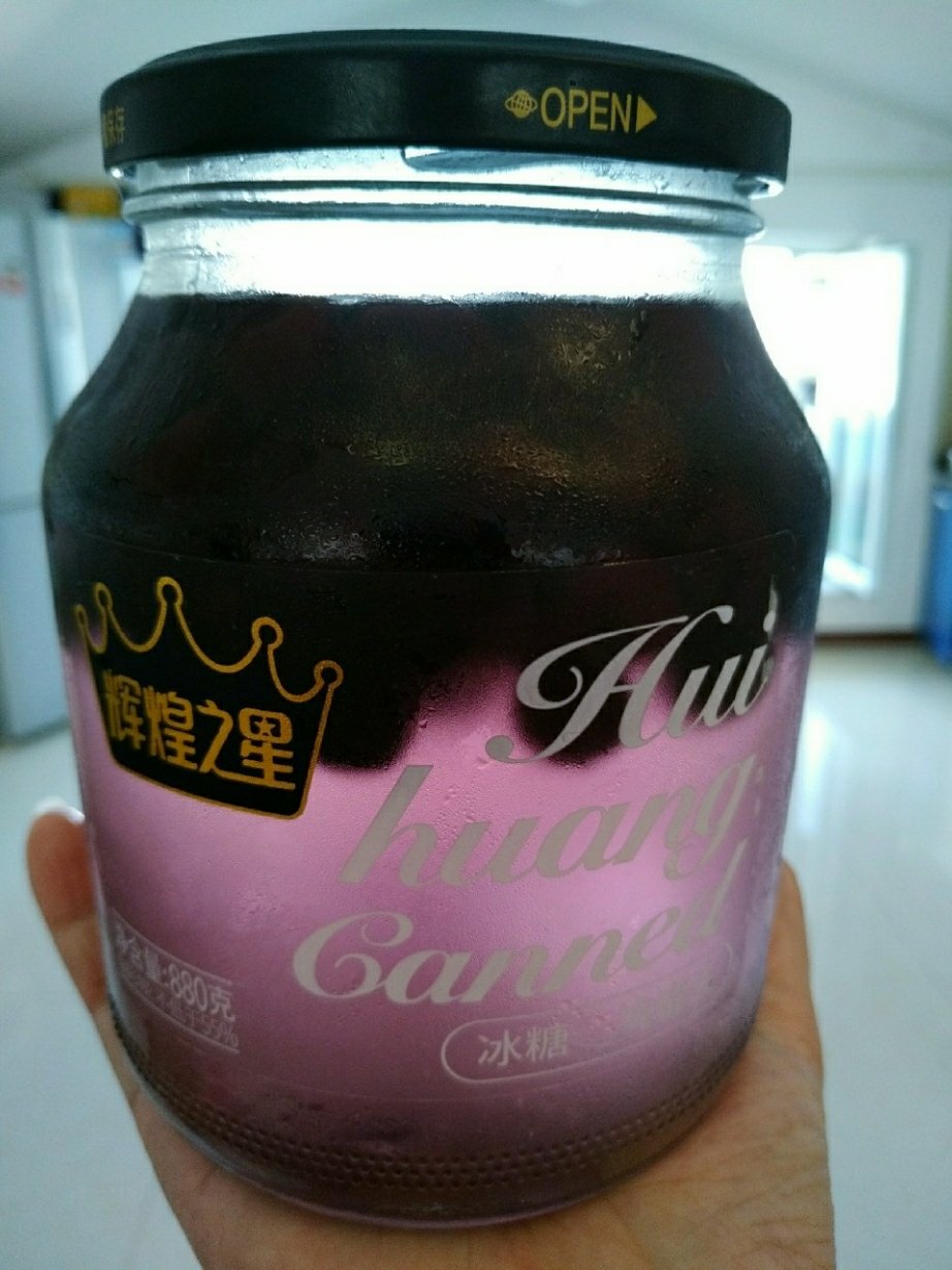 冰糖蓝莓罐头