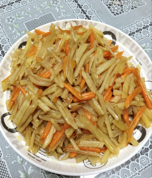 醋溜土豆丝