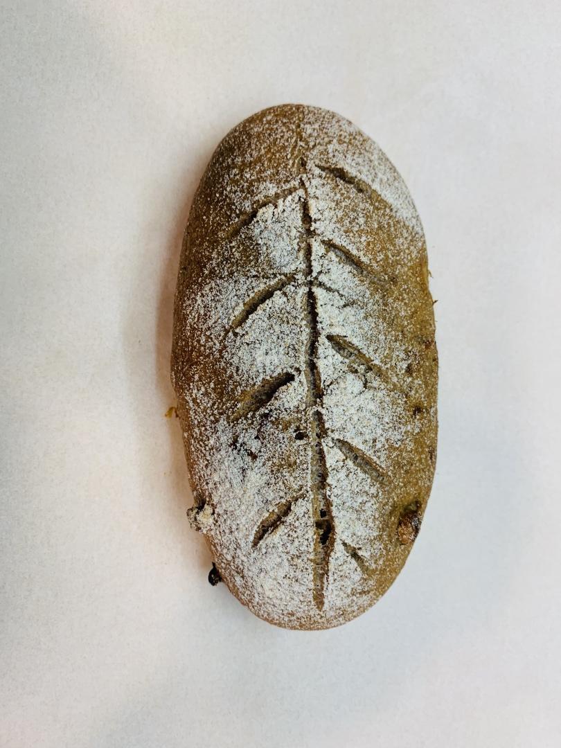 全麦核桃蔓越莓欧包（附整形详细手法）
