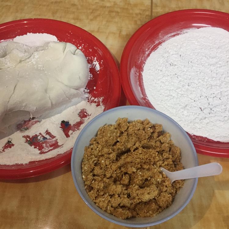 ying滢做的花生馅汤圆