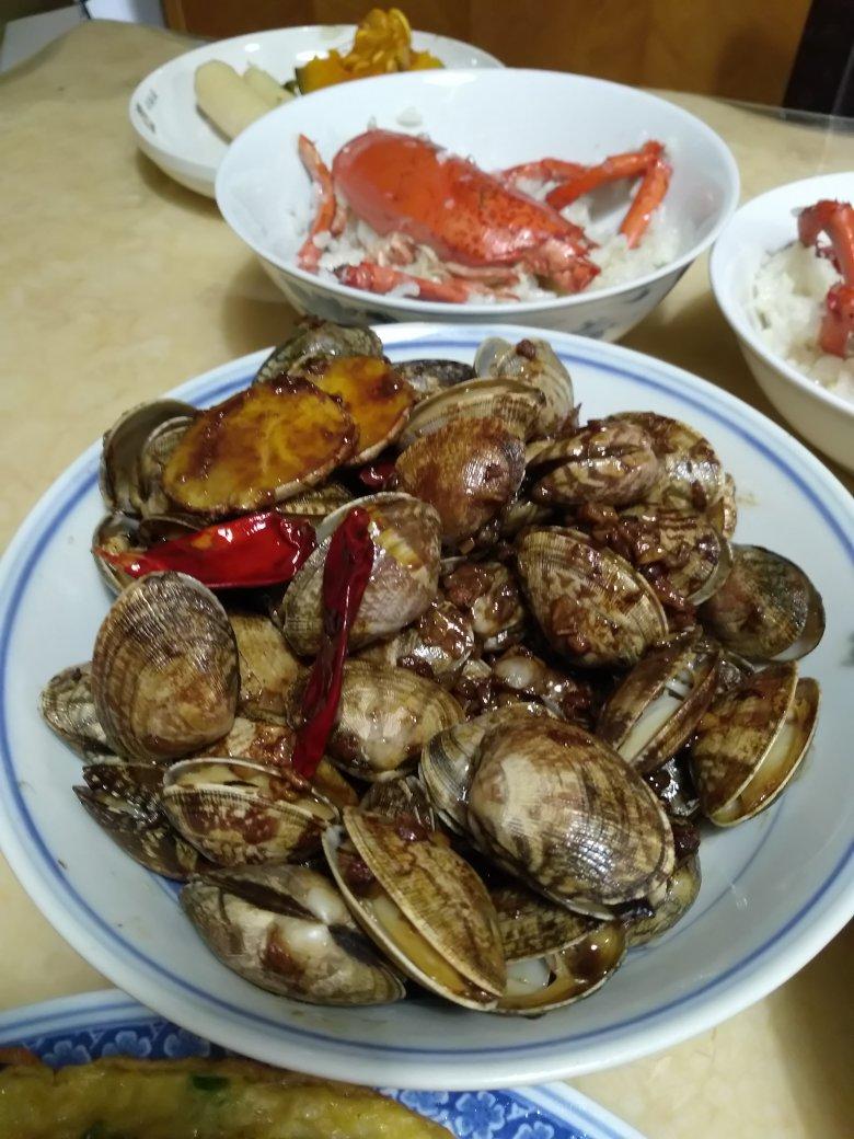 爆炒花蛤