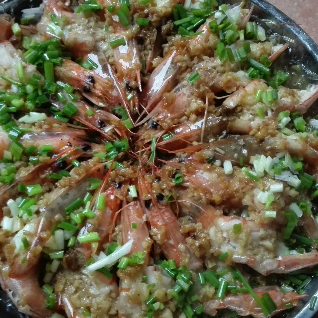 蒜蓉粉丝蒸虾