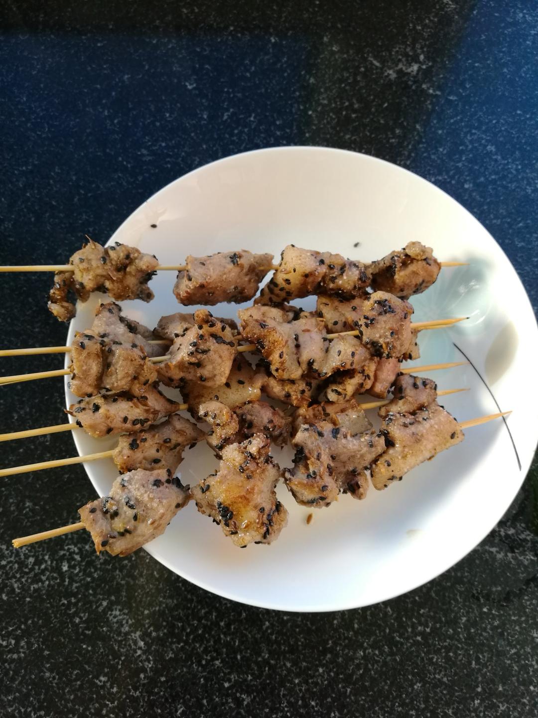 烤箱猪肉串